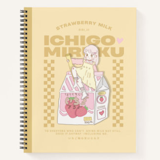 🍓✨Ichigo milk ✨🍓 Notebook
