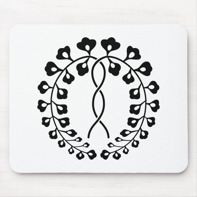 Ichijo wisteria mouse pad (Front)