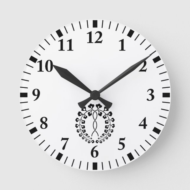 Ichijo wisteria round clock (Front)