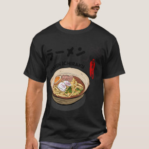 Ichiraku Ramen Yummy Ramen Noodles Shop Japanese   T-Shirt
