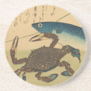 Ichiryusai Hiroshige Coaster