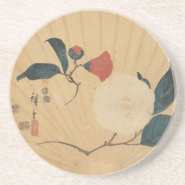 Ichiryusai Hiroshige Coaster (Front)
