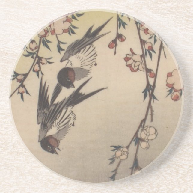 Ichiryusai Hiroshige Coaster (Front)
