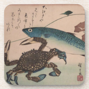 Ichiryusai Hiroshige Coaster