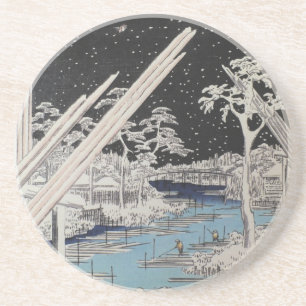 Ichiryusai Hiroshige Coaster