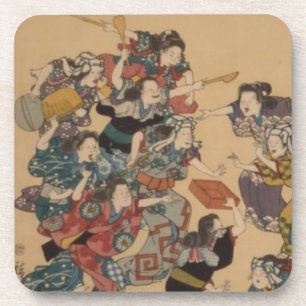 Ichiryusai Hiroshige Coaster