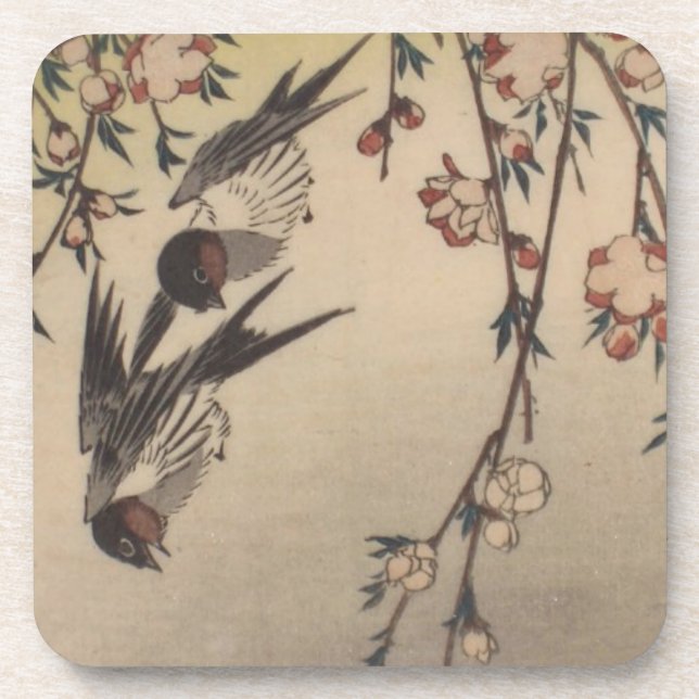 Ichiryusai Hiroshige Coaster (Front)