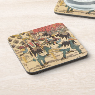 Ichiryusai Hiroshige Coaster