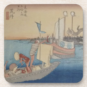 Ichiryusai Hiroshige Coaster