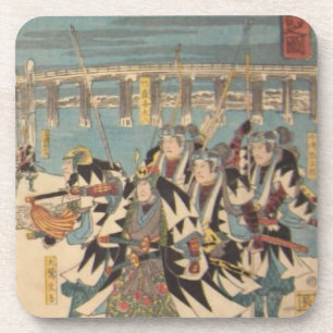 Ichiryusai Hiroshige Coaster