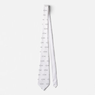 Ichthus Fish Tie