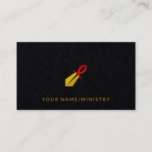 Ichthys Sword Business Card