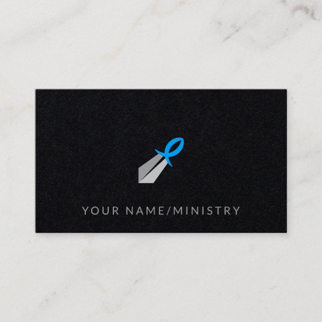 Ichthys Sword Business Card (Front)