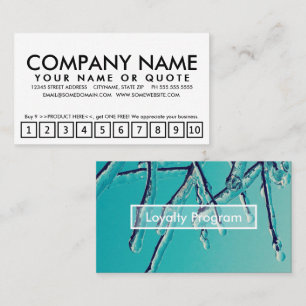 icicle branches reach out loyalty program card