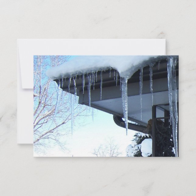 icicle. invitation (Front)