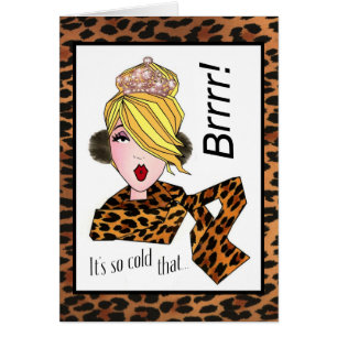 "Icicles Are Beginning to Form On My Tiara!" Diva