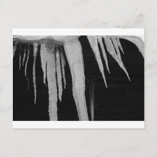 "icicles" by Coressel Productions Postcard