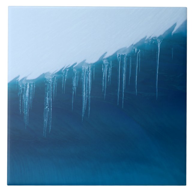 Icicles Ceramic Tile (Front)
