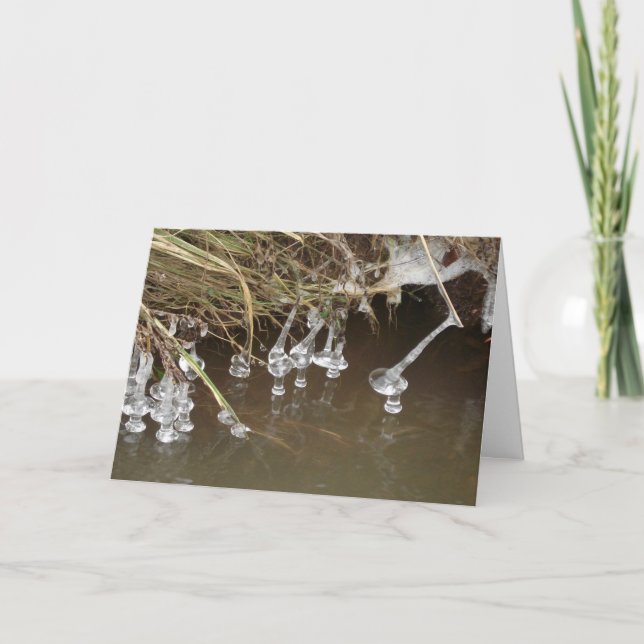 Icicles Holiday Card (Front)