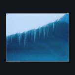Icicles Postcard<br><div class="desc">Icicles hanging from a small floating iceberg in Antarctica.

©Angelika Stern</div>
