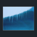 Icicles Postcard<br><div class="desc">Icicles hanging from a small floating iceberg in Antarctica.

©Angelika Stern</div>