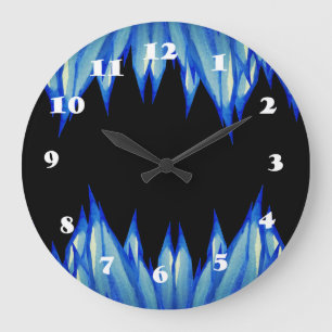 Icicles Winter Mod Wall Clock