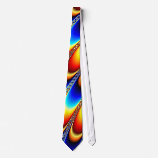 Icing - Fractal Art Tie (Front)