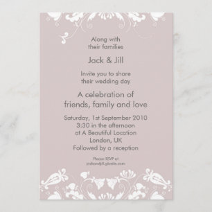 Icing on the Cake 5x7 Invitation