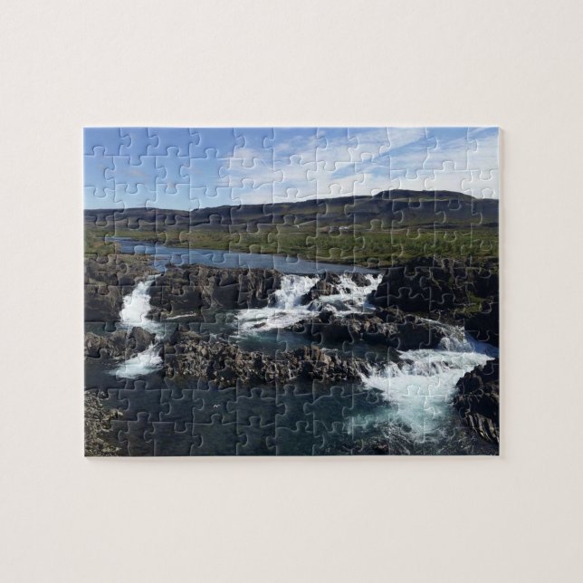 Icleand waterfall puzzle (Horizontal)