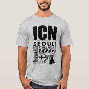 ICN Seoul Incheon International Airport T-Shirt