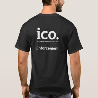ICO Information Commissioner Enforcement Parody T-Shirt