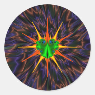 Icoaraci Bug Classic Round Sticker