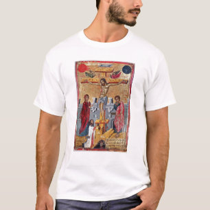 Icon depicting the Crucifixion, 1520 T-Shirt