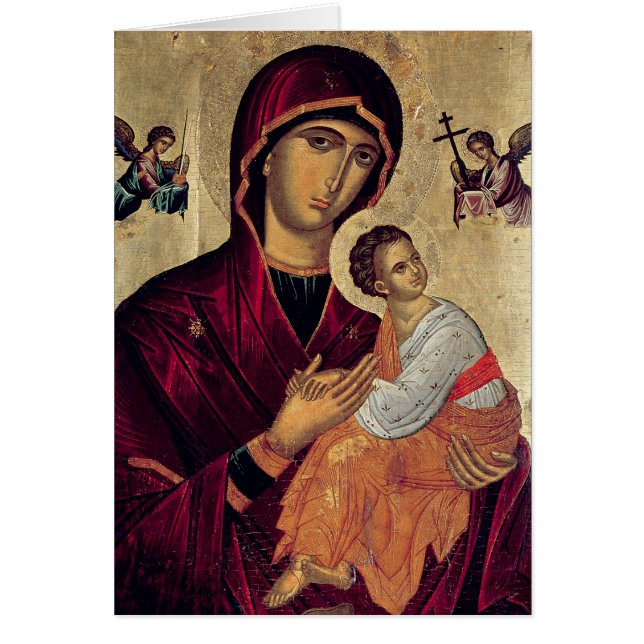 Icon depicting the Holy Mother of the Passion (Front)