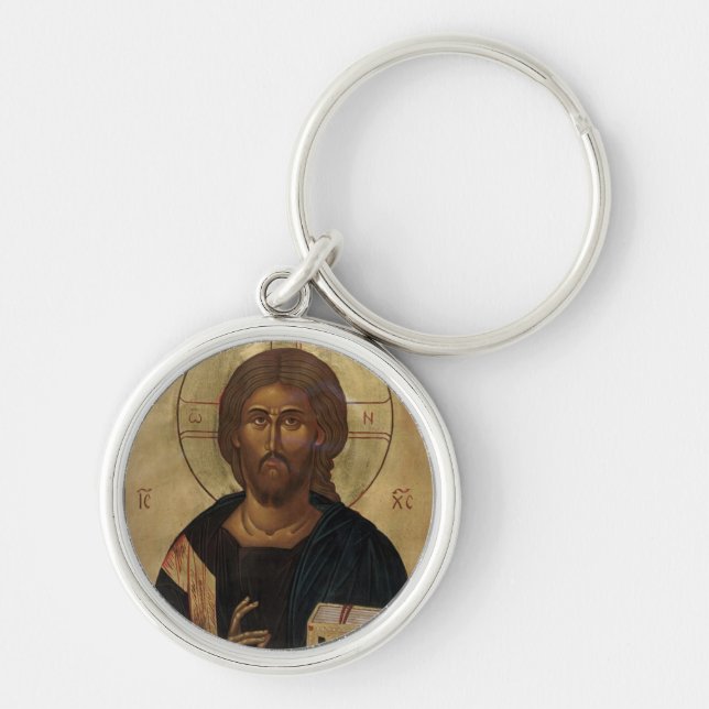 icon jesus keychain (Front)