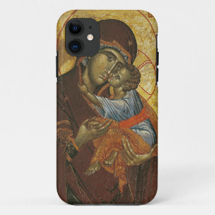 Icon known as the 'Virgin of Tsar Dushan', c.1350 iPhone 11 Case