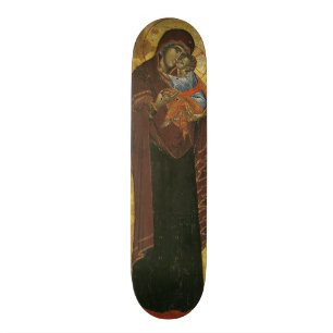 Icon known as the 'Virgin of Tsar Dushan', c.1350 Skateboard