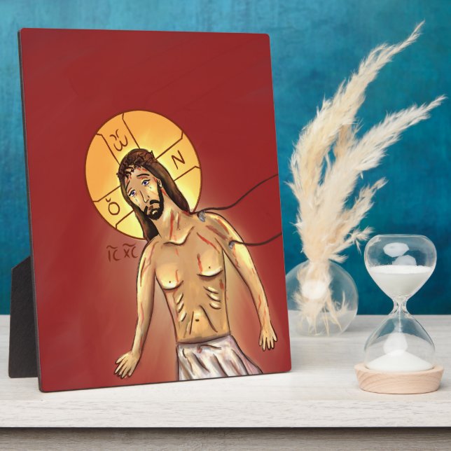 Icon of Christ Plaque (Side)