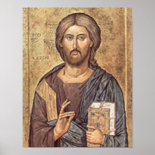 ICON OF CHRIST POSTER