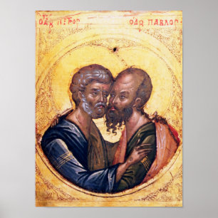 Icon of SS. Peter and Paul Poster