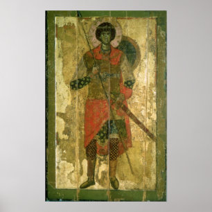 Icon of St. George, 1130-50 Poster