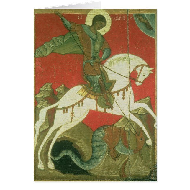 Icon of St. George and the Dragon (Front)