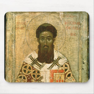 Icon of St. Gregory  Archbishop of Thessaloniki Mouse Pad