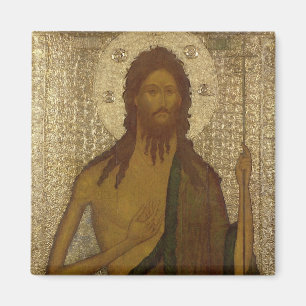 Icon of St. John the Forerunner Magnet