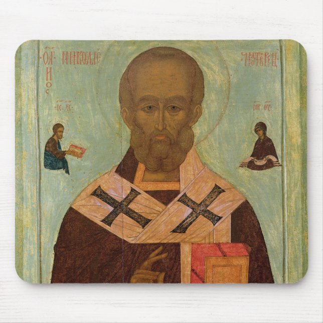 Icon of St. Nicholas Mouse Pad (Front)