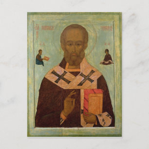 Icon of St. Nicholas Postcard
