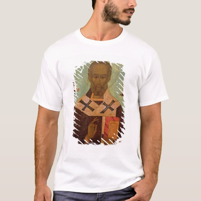 Icon of St. Nicholas T-Shirt (Front)