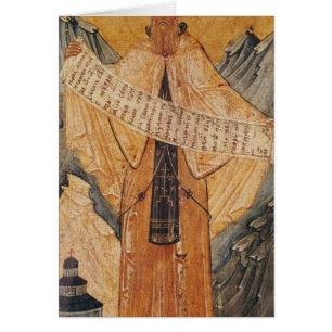 Icon of St. Sabas of Jerusalem, 1572