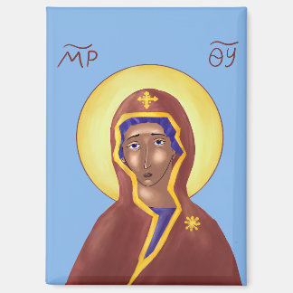 Icon of the Mother of God Magnet