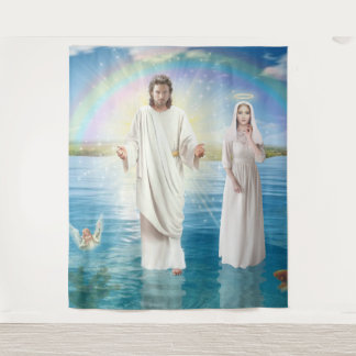 Icon picture depicted Jesus Christ Tapestry